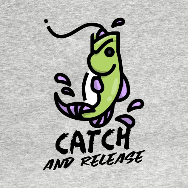 Catch And Release / Sport Fishing / Fishing Design / Fishing Lover / Fisherman gift by Redboy